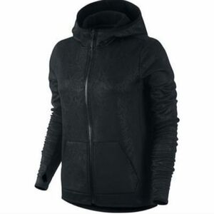 Nike All Time Tech Vixen Full Zip Black Hoodie
